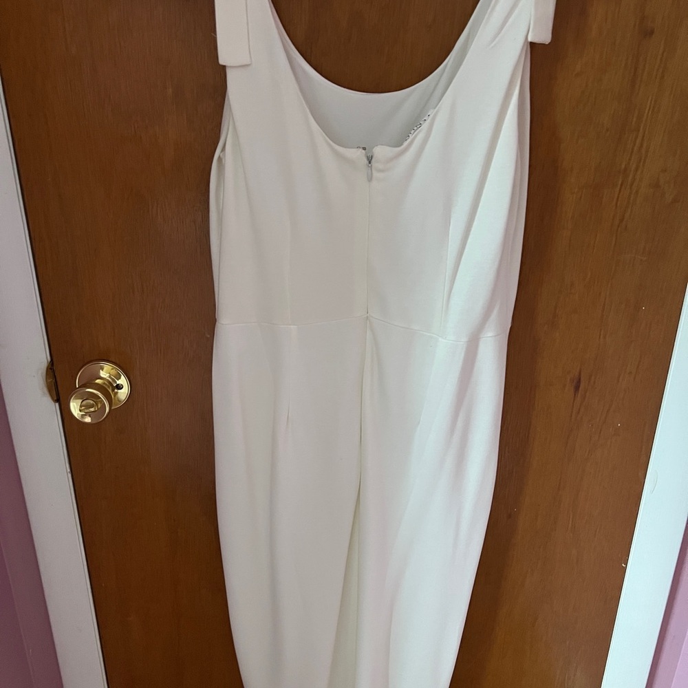Cream Sleeveless dress